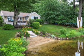 Lakefront Milton Home with Dock and Private Beach